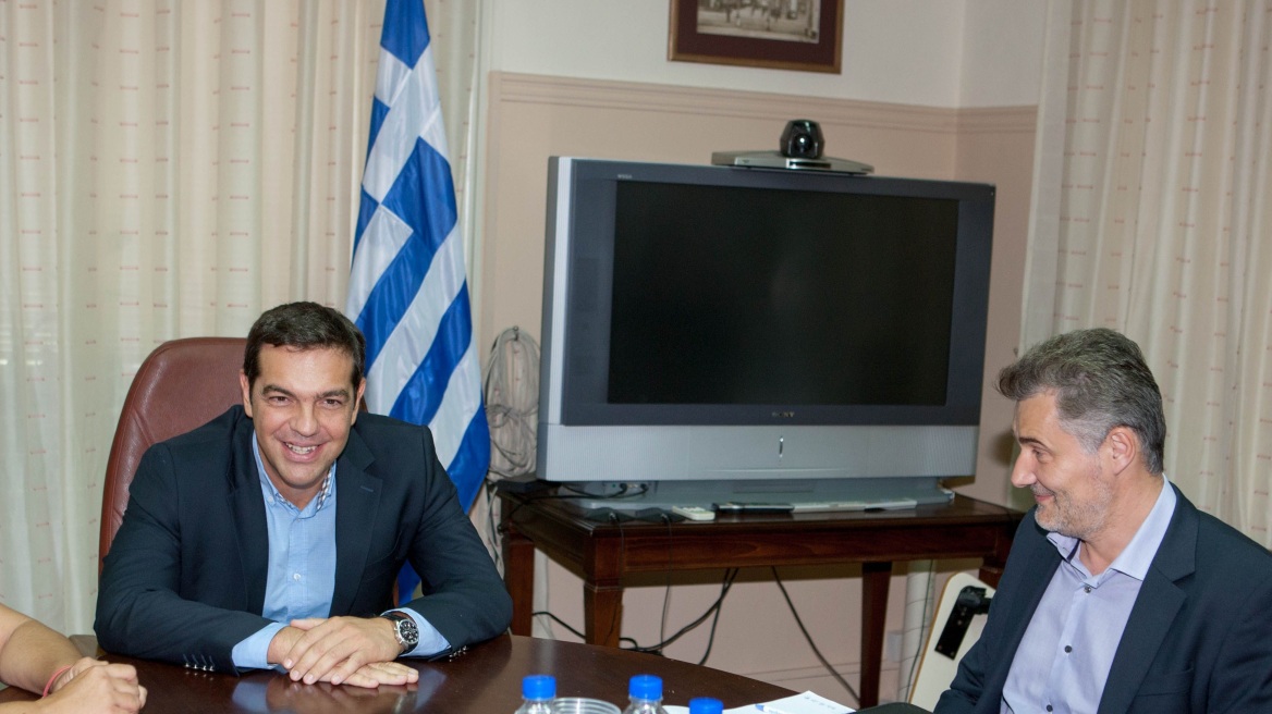 Συνάντηση Τσίπρα με το δήμαρχο Αριστοτέλη Χαλκιδικής για τις Σκουριές